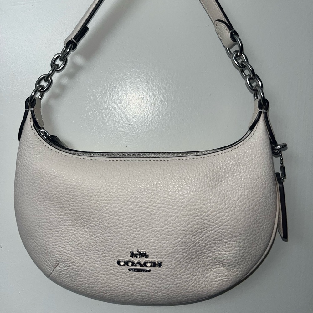 BRAND NEW Coach White Mini Payton Shoulder Bag